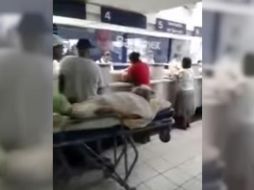 Este hecho fue captado en video y subido a redes sociales, lo que provocó malestar. YOUTUBE / Quadratín México