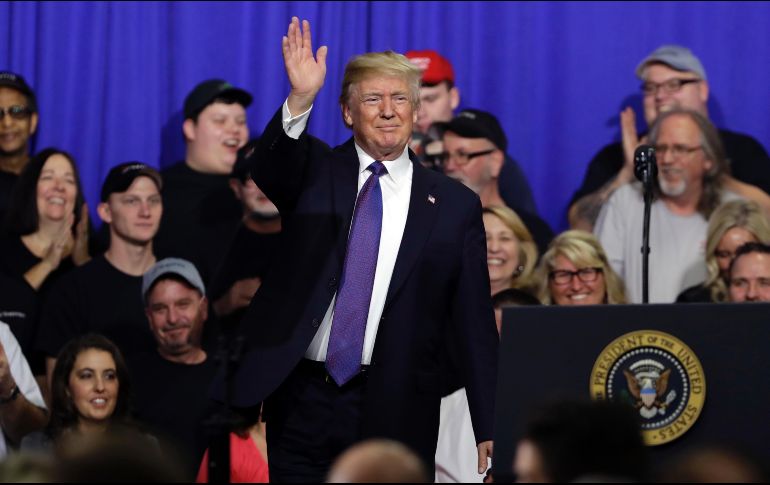 Trump se jactó falsamente de que su discurso,+ fue visto por 