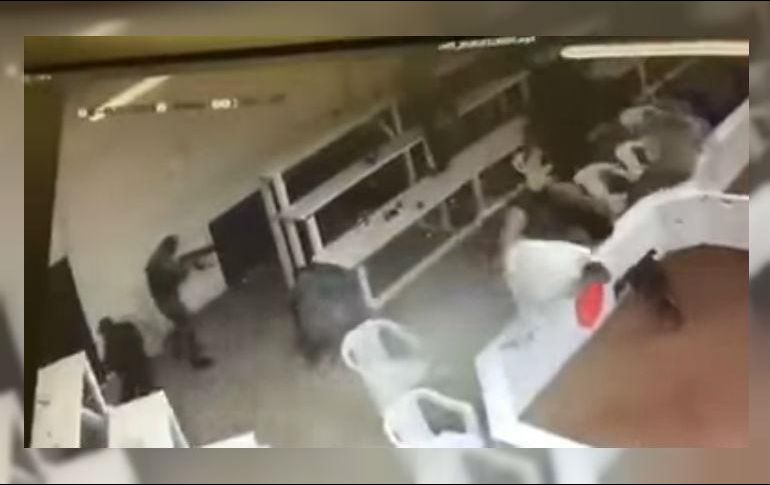 La agresión ocurrió en el club Gallístico Santa María, ubicado sobre la carretera a ciudad Cuauhtémoc. YOUTUBE / El Diario de Chihuahua