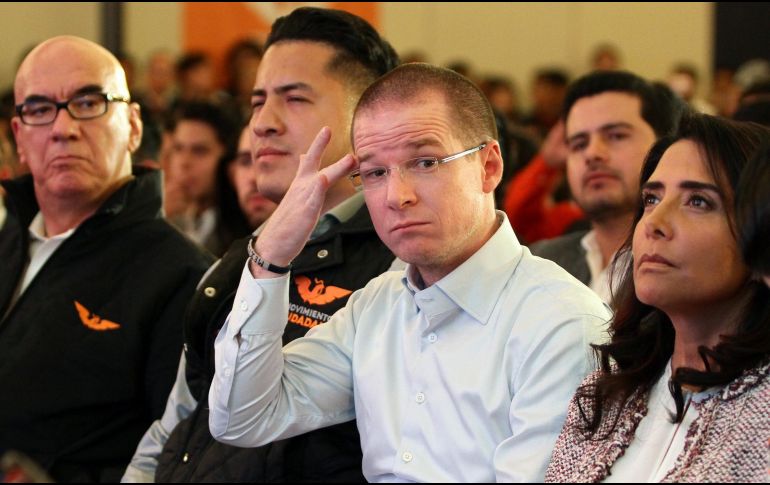 Anaya Cortés llamó a los demás aspirantes presidenciales a pronunciarse si respaldan dicha propuesta. NOTIMEX/A. Monroy