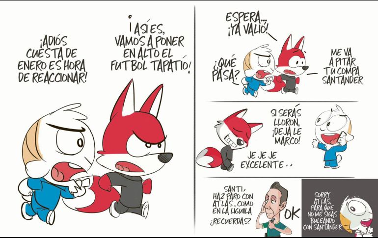 Humor. Chivas y Atlas siguen cuesta abajo en este torneo. EL INFORMADOR/QUCHO