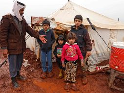 La situación más complicada se vive en la localidad de Afrín, en donde cientos de habitantes permanecen atrapados. AFP/O. Haj Kadour