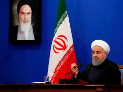 El presidente iraní dice que los misiles desarrollados en su país no son ''ofensivos'' sino ''defensivos'', y que no poseen esas armas  que son ''contrarias a la religión'', apuntó en alusión al islam. AFP / A. Kenare