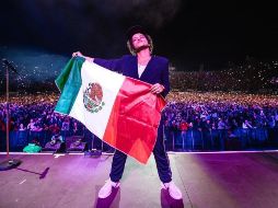 Bruno Mars se presentó ayer lunes en el Estadio Akron ante alrededor de 40 mil personas. INSTAGRAM/brunomars
