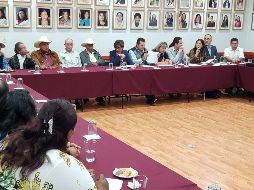 En el encuentro representantes de comunidades de los altos abordaron el tema de la presa El Zapotillo. EL INFORMADOR / R. Rivas