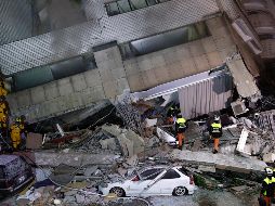 El movimiento telúrico causó heridas a 225 personas, 24 de ellas en forma grave, en el distrito de Hualien. EFE / R. Tongo