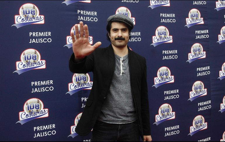 Protagonista. José Ángel Bichir posa durante la premier de “108 costuras”. EL INFORMADOR/M. Vargas