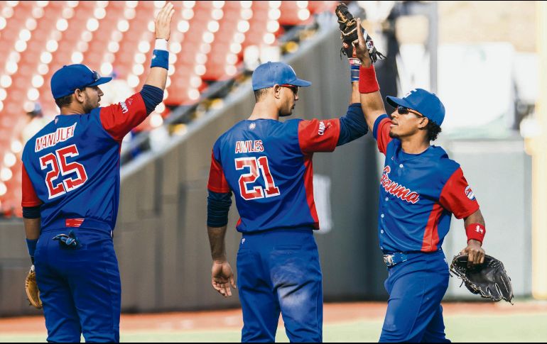 Cumplen. La novena de Cuba terminó la primera fase con marca de tres ganados y una derrota. ESPECIAL/Serie del Caribe