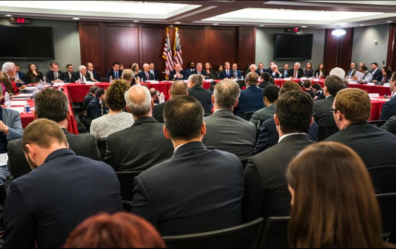 Autoridades aseguraron que EU debe permanecer en la mesa de negociaciones del TLCAN. EFE/ ARCHIVO