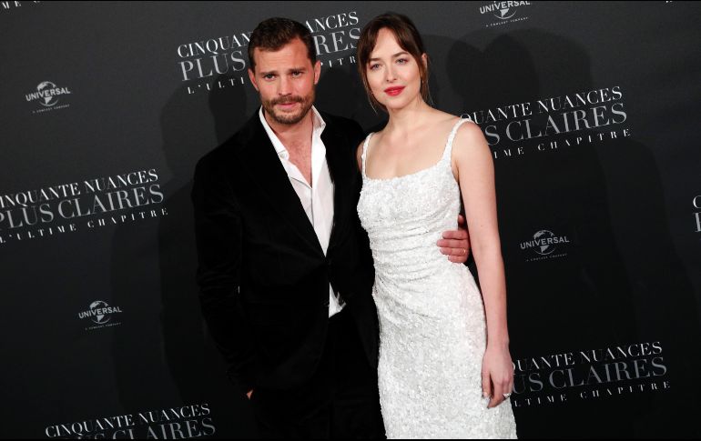 Dakota Johnson y Jamie Dornan se despiden de Anastasia Steele y Christian Grey, respectivamente, con 