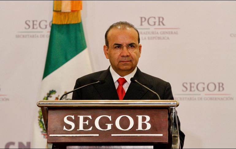 El secretario aseguró que de enero a la fecha hay una baja de homicidios dolosos en algunas de las ciudades más violentas. NTX/ ARCHIVO