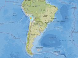 Hasta el momento, el movimiento telúrico ya suma cuatro réplicas de entre magnitudes 4.5 y 3.1. ESPECIAL / earthquake.usgs.gov