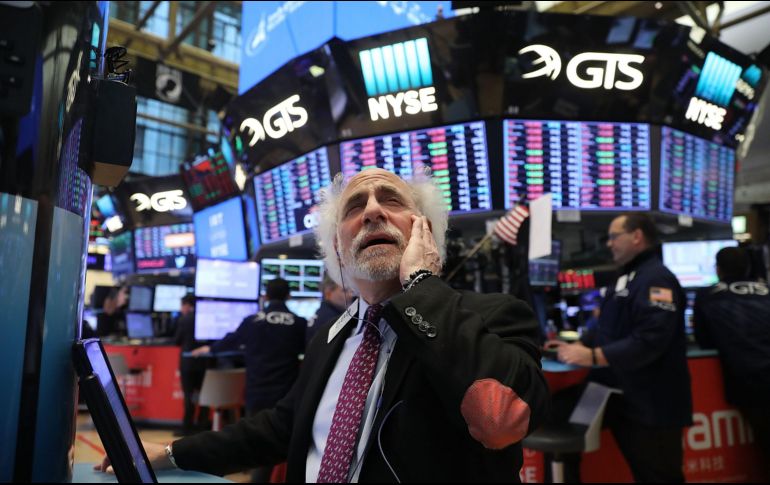 Es el ajuste más agresivo del mercado estadounidense en los últimos dos años. AFP/S. Platt