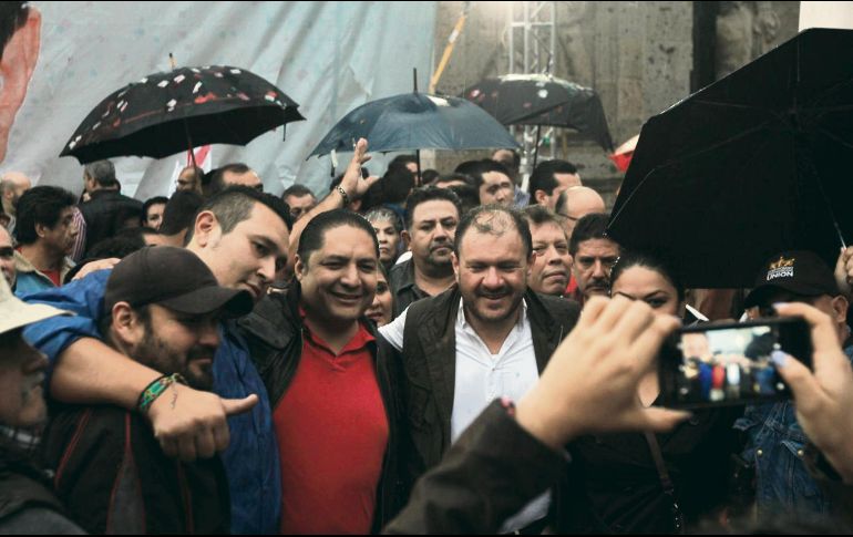 Abel Salgado resaltó la importancia de recuperar la unidad interna del partido. EL INFORMADOR/E. Barrera