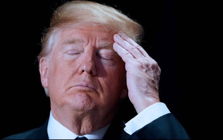 ''Acabo de firmar la Ley. Nuestro ejército será ahora más fuerte que nunca antes. Amamos y necesitamos nuestro ejército y las damos todo, y más'', señaló el mandatario en Twitter. AFP / M. Ngan