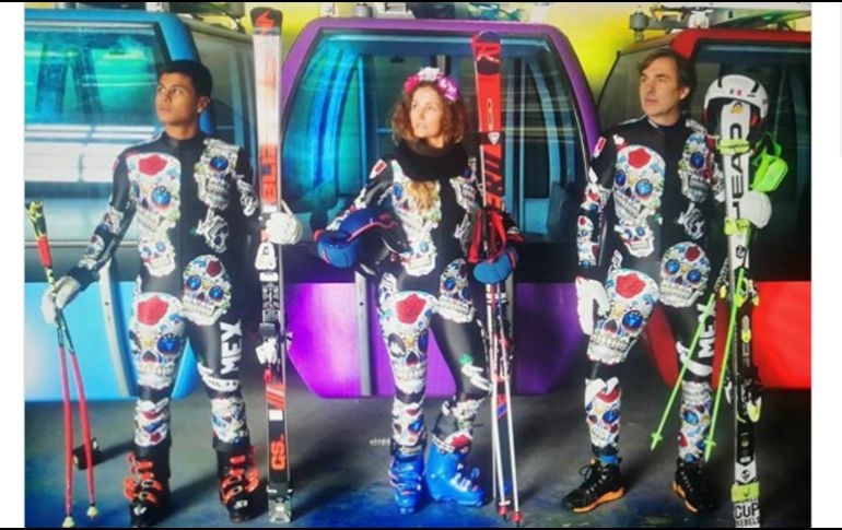Cada uno de los atletas nacionales portará un traje relacionado con la cultura de la muerte en México, el cual mostraron ya en los entrenamientos y ha causado revuelo por el colorido. INSTAGRAM / @hubertushohenlohe