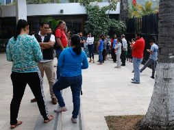 Se realizaron algunas evacuaciones en el destino turístico, pero estas fueron efectuadas principalmente en edificios públicos municipales y escuelas. EFE / F. Pérez