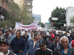 La marcha partió a las 11:00 horas desde el Teatro Diana hasta el Congreso de Jalisco. EL INFORMADOR/F. ATILANO