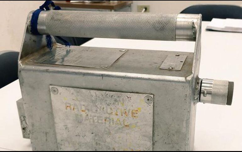 Se recomienda establecer un perímetro de seguridad y resguardo con radio mínimo de cinco metros y notificar a la autoridad de orden federal el hallazgo de la fuente. EFE / ARCHIVO