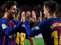 En abril, el Barcelona define su suerte en tres torneos distintos. AFP/J. Jordan