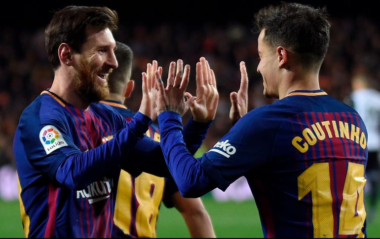 En abril, el Barcelona define su suerte en tres torneos distintos. AFP/J. Jordan