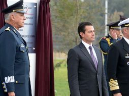 El Mandatario destacó que la FAM tuvo un invaluable papel en el transporte de personal de rescate, de alimentos y auxilio a la población afectada por los sismos de 2017. TWITTER / @PresidenciaMX