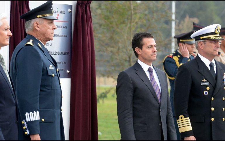 El Mandatario destacó que la FAM tuvo un invaluable papel en el transporte de personal de rescate, de alimentos y auxilio a la población afectada por los sismos de 2017. TWITTER / @PresidenciaMX