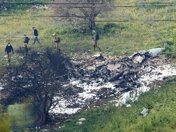 Según el ejército israelí, sus aviones enfrentaron un intenso fuego antiaéreo desde Siria que obligó a dos pilotos a abandonar un avión de combate F-16, que se estrelló en el norte de Israel.  EFE / A. Gosh