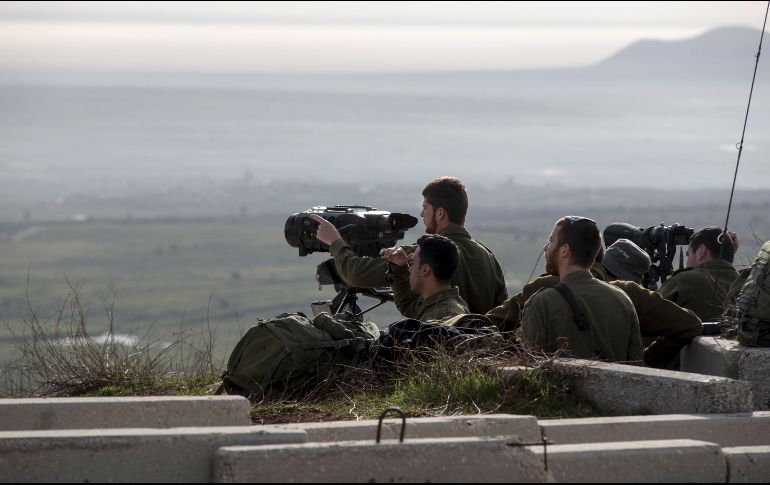 El primer ataque de Israel contra Siria se produjo después de que un dron controlado por fuerzas militares iraníes que operan en territorio sirio fue derribado. EFE/ A. Safadi