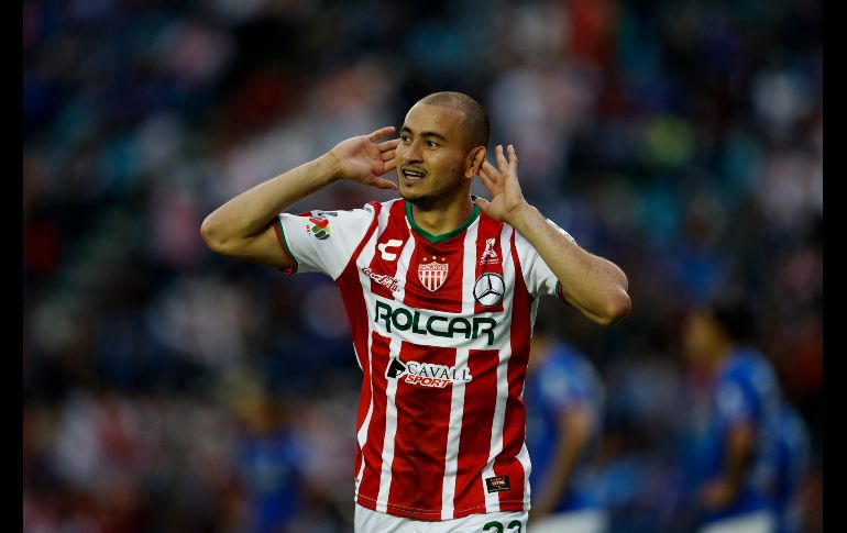 Carlos González (foto) aportó el segundo tanto para los hidrocálidos y firmó así la victoria ante Cruz Azul. AP / E. Verdugo