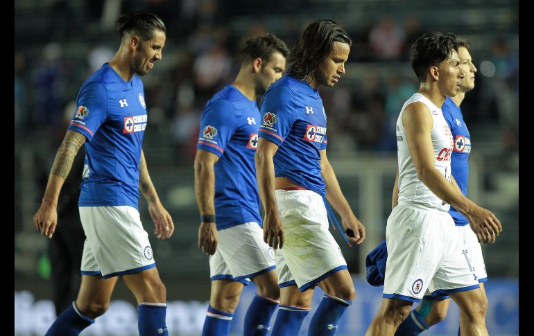 Cruz Azul dio su peor partido en casa e incluso recibió abucheos de su afición. NOTIMEX / I. Hernández