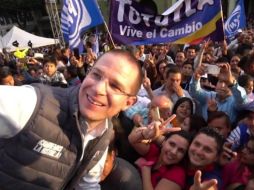 Anaya aseveró que la campaña de Morena está completamente estancada. FACEBOOK/ Ricardo Anaya Cortés