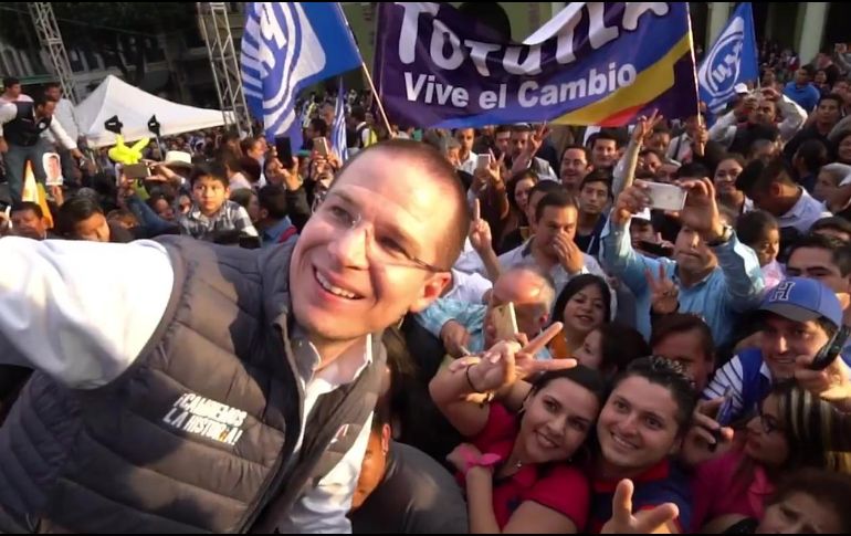 Anaya aseveró que la campaña de Morena está completamente estancada. FACEBOOK/ Ricardo Anaya Cortés