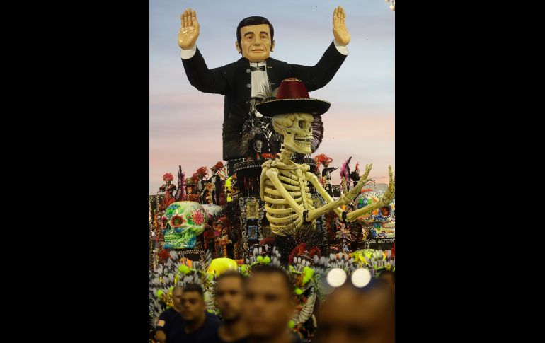 También se recordó la celebración del Día de Muertos. AP/A. Penner
