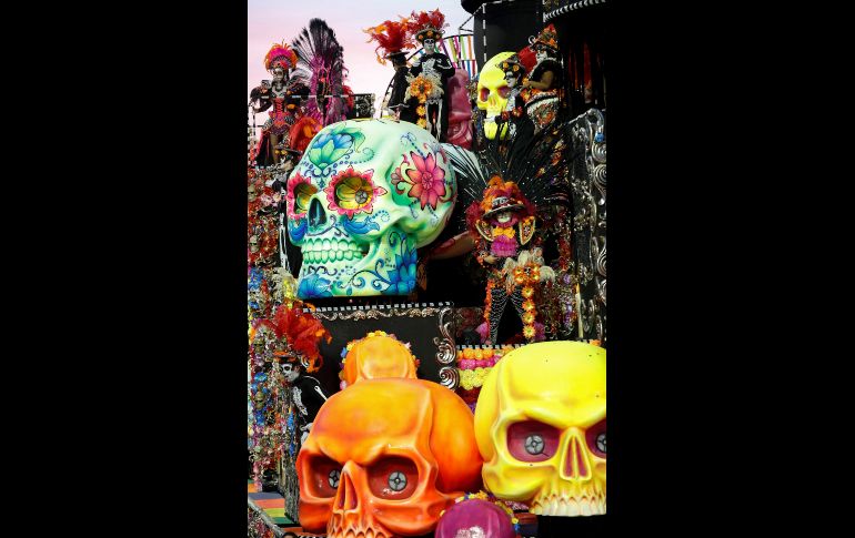 Calaveras y catrinas. EFE/S. Moreira