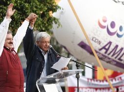 En el evento estuvo presente Carlos Lomelí Bolaños, candidato a la gubernatura por el mismo partido. EL INFORMADOR / M. Vargas