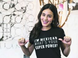 Esmeralda Pimentel. La actriz jalisciense dejó entrever su faceta como escritora. SUN