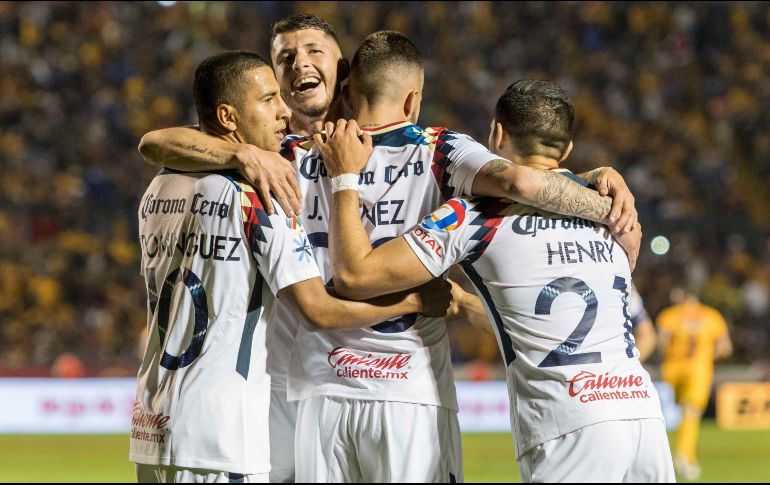 Las Águilas ofrecieron un desempeño bueno a secas en su visita a Tigres, juego en el que controlaron al rival pero no fueron capaces de reflejarlo en el marcador. MEXSPORT / ARCHIVO