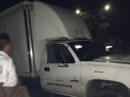 Agentes del INM detectaron un vehículo sobre un camino poco transitado. TWITTER / @INAMI_mx