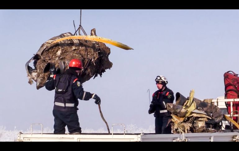 Los sistemas de calefacción de los tres medidores de presión total se hallaban desconectados. AP/Russian Ministry for Emergency Situations