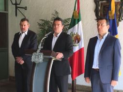 El ex fiscal general del Estado, Luis Carlos Nájera Gutiérrez de Velasco, es nombrado esta mañana por el gobernador del Estado, Aristóteles Sandoval Díaz, como el nuevo secretario del Trabajo. ESPECIAL