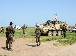 Elementos de ambas partes luchan contra los últimos vestigios del grupo Estado Islámico en Siria. EFE / ARCHIVO