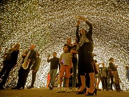 Túnel de luz, una de las atracciones del espectáculo que festejará a la ciudad del 14 al 17 de febrero. EL INFORMADOR/F. Atilano