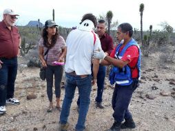La caravana que transportaba a la vocera del 