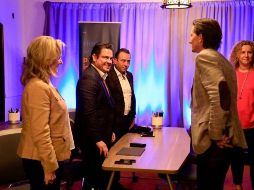 El gobernador de Jalisco se reunió con los titulares de la Singularity University, en San José, California. FACEBOOK/jaristoteles.sandoval