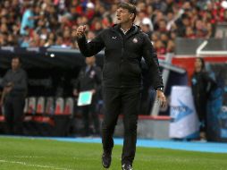 Cristante fue expulsado ayer del partido que los Diablos perdieron 2-0 contra el Puebla. MEXSPORT/ARCHIVO