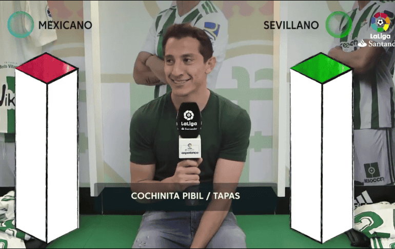 Guardado prefiere un sombrero mexicano para celebrar. Podrá ponerse uno si tiene una buena actuación el próximo domingo ante el Real Madrid. TWITTER/@LaLiga