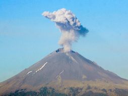 Mantienen el Semáforo de Alerta Volcánica del Popocatépetl en Amarillo Fase 2. NTX / ARCHIVO