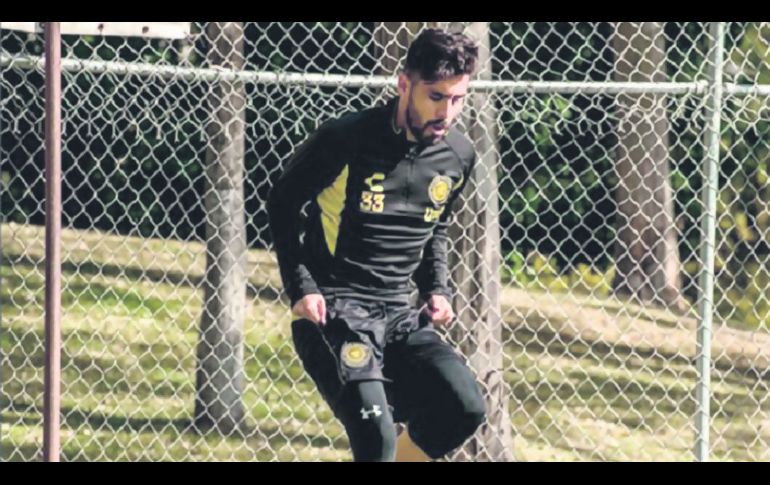 Néstor Vidrio se ha ganado un puesto en el 11 titular y no quiere dejarlo, por ello se pondrá las pilas. TWITTER/@leonesnegrosoficial