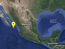 El epicentro se registró a 182 kilómetros al sureste de San José del Cabo. TWITTER/@SSNMexico
